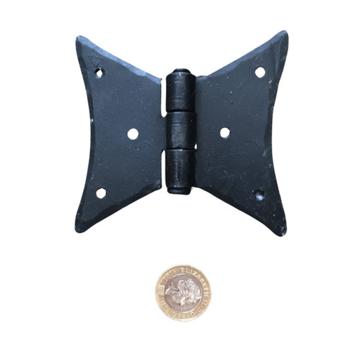 Black butterfly hinge - black,