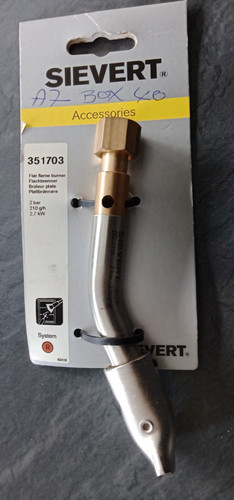 Sievert paint burner - paint, flat