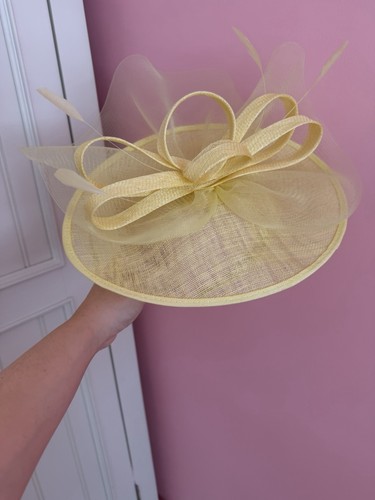 Coast lemon yellow - lemon, fascinator