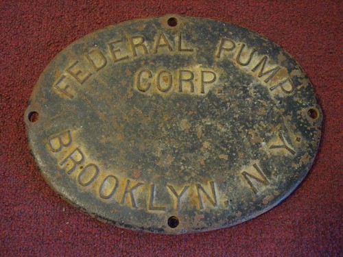 Vintage antique federal pump - vintage,