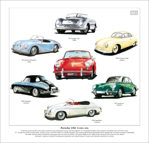 Porsche 356 fine art - 356,
