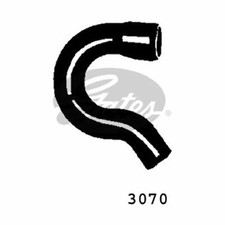 Fits Ford Escort MK1 1300 Genuine Gates Upper Radiator Hose