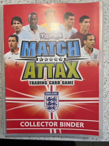 Topps match attax england 2010 - match,