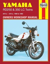 Yamaha RD250 & 350LC Twins (80 - 82) Haynes Repair Manual - 9780856968037