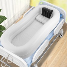Medical Inflatable Bathtub & Electric Air Pump Foldable Bathtub Shower Bath Tub