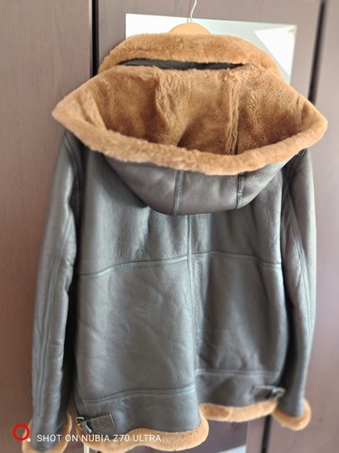 Mens sheepskin detachable - sheepskin,