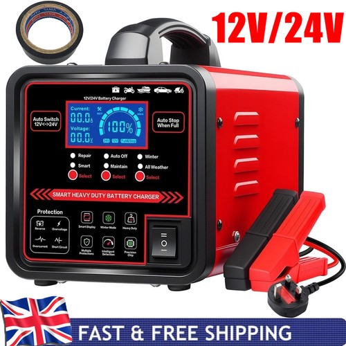 Heavy duty battery - charger, 15a