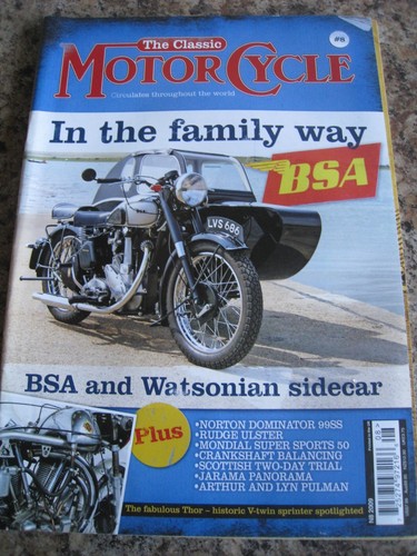 The classic motor cycle - the,