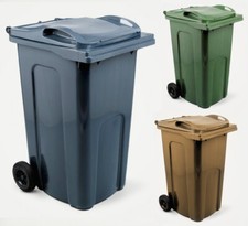 Wheelie Bin 240L Bin Grey Green Blue Brown (MGB) made in UK FREE DELIVERY