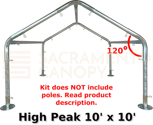 High peak canopy fittings - high,