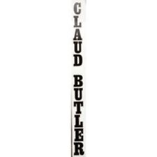 CLAUD BUTLER Seat rube decal