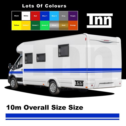 10m motorhome vinyl stripes - 10m,