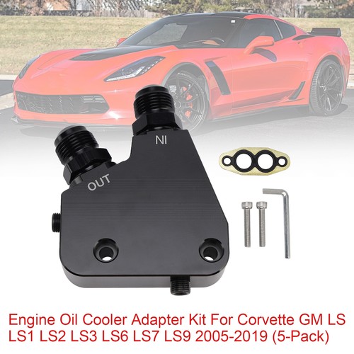 Engine oil cooler adapter kit - oil,