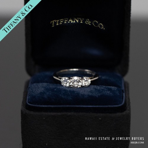 Tiffany 1ctw three stone - 1ctw,