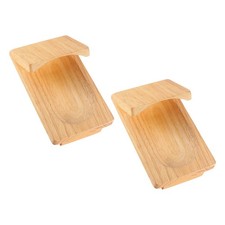  2pcs Seafood Tools Protection Pallet Oyster Tools Catering Protection Wooden