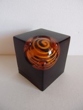 Rare Paperweight, Design Ladislav Oliva Sr. for glassworks skrdlovice