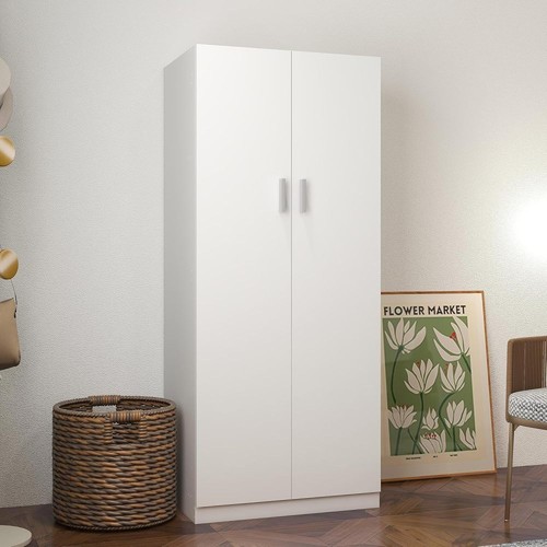 White doors wardrobe bedroom - white, 2