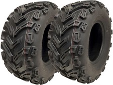 24x10.00-11 Quad ATV Tyres 6ply Wanda P3128 E-Marked Road Legal Tires (Set of 2)