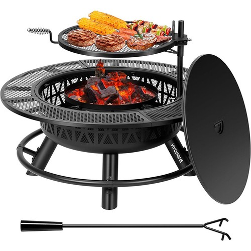 Outdoor wood burning - 35″,