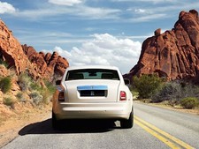 Cars rolls royce white phantom