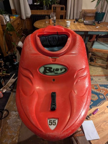 Kayak playboat riot air 55 - playboat,