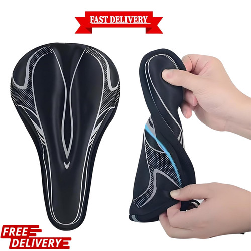 Bike seat cover gel padded - seat,