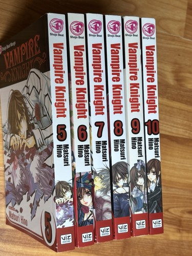Lot vampire knight paperbacks - vampire,