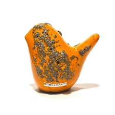 Otto Keramik Bird in Orange