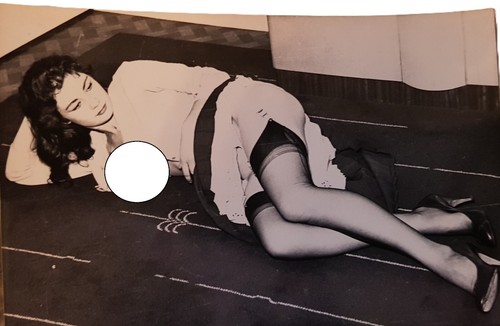 Vintage risque art nude - vintage,