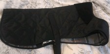 Barbour Quilted Dog Coat Black, Size M, DCO0004BK91