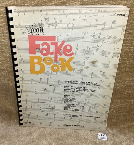 Vintage legit fake book c - fake,