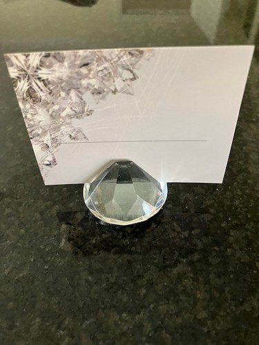 Crystal diamond place - place, card