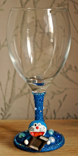 Doraemon handmade glitter - doraemon,