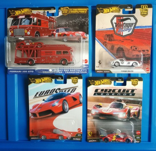 Hotwheels ferrari team - hotwheels,