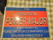 FORDSON POWER MAJOR SIGN