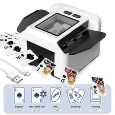 Card Shuffling Machine Automatic Card Shuffler Electronic Casino Poker Party UK