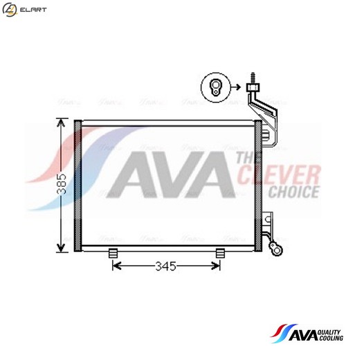 Condenser air conditioning - air,
