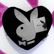 Playboy Glitter Monogram Heart
