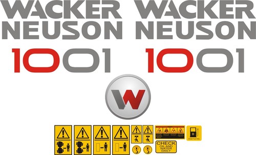 Neuson wacker 1001 - neuson, dumper