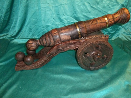 Old vintage large wooden - large,