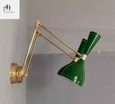 1950's Mid Century Brass Wall