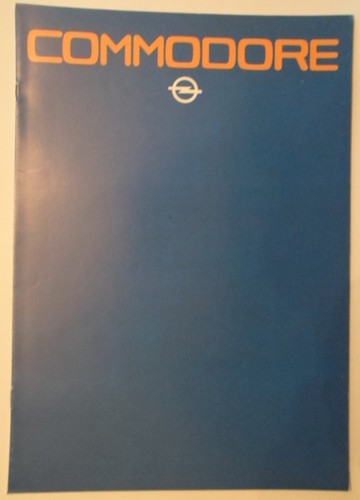 Opel commodore orig 1980 - opel,