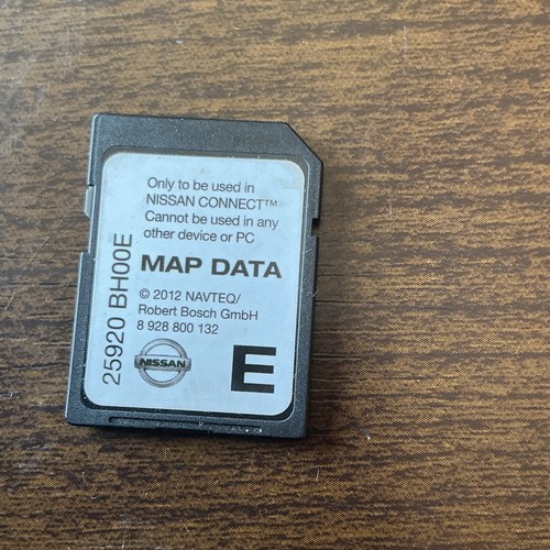 Genuine nissan map data - nissan,