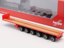 Herpa 076715-003 Nooteboom Ballast Trailer Truck Mint! Boxed 1703-06-90