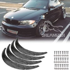 For 1 Series E82 E88 135i Flexible Fender Flares Wide Body Wheel Arches Mudguard