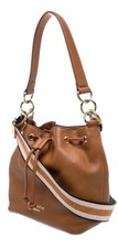 Ted Baker Aminah webbing-strap leather bucket bag