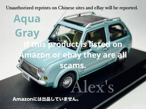 Kyosho nissan pao aqua - 1/43,