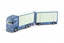 Tekno | 83127 Brühlmann Scania Next Gen Rigid & Drag Cattle Livestock 1:50 Scale