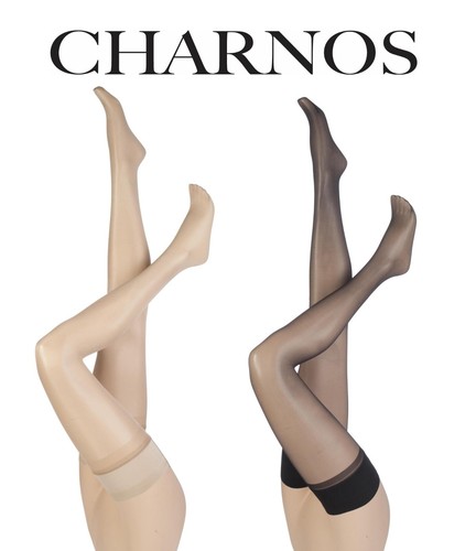 Sheer hold ups charnos womens - sheer,