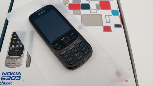 Nokia classic 6303 - nokia, black